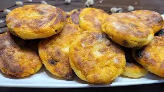 Сырники в ДУХОВКЕ. С яблоком и изюмом. Обалденно вкусные 😋