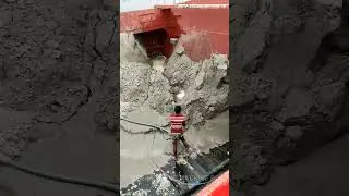 Powerful Water Pump Cline Sand in Big Ship Last Time Unload Sand by Mega Drager Machine #192