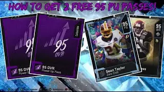 КАК БЫСТРО ПОЛУЧИТЬ ДВА БЕСПЛАТНЫХ ПРОПУСКА НА 95 ОБЩЕГО УСИЛЕНИЯ! | MADDEN 20 ULTIMATE TEAM