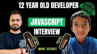 12-Year-Old Web Developer Mock Interview | HTML, CSS & JavaScript | Class 6