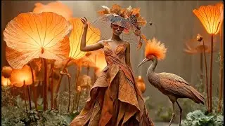 Surreal Art & Music |  She Blooms in Silence