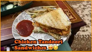 3 Layers - Tandoori Club Sandwiches - Delicious ♥️