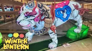Winter Lantern Festival - Indoors at the American Dream Mall! #lanternfestival