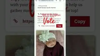vote my baby to win cutebaby contest #shorts