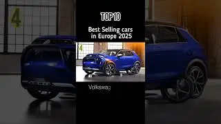 Top 10 Best-Selling Cars in Europe 2025