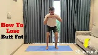 How To Decrease Butt Fat |  How To Lose Butt Fat | Butt Fat Burning Exercise | Butt Fat Removal