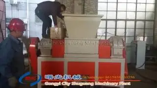 Shredder for PCB recycling plant