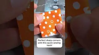 Perfect Corners Every Time &mdash; Easy Sewing Hack for Beginners#SewingHack#SewingTips#BeginnerSewing