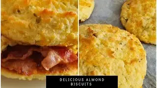Low Carb Almond Biscuits/ Scones//Gluten Free +Keto// Masof's kitchen