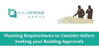 Landuse Planning Requirements to consider in kenya, before seeking your building approvals.