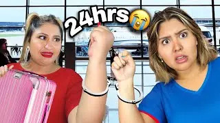 24 HORAS ESPOSADA CON MI GEMELA @carolatv_