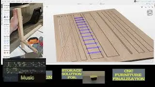 Blender - Vectric - CNC Design Finalization Long form #cnc #woodworking  #diy  #cncsoftware