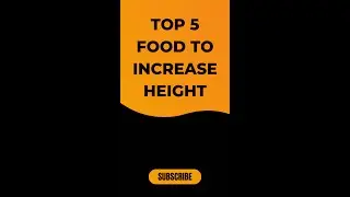 Top 5 Food to Increase Height