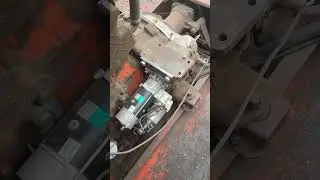 Переоборудовання комбайна нива з пускача на стартер
