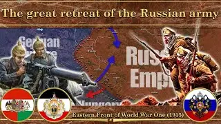 The great retreat of the Russian army. Eastern Front of World War One (1915)