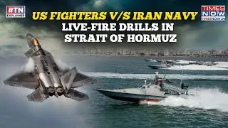 Iran War Begins With Khamenei's 'Live-Fire Drills' Even As US Jets Thunder Over Strait Of Hormuz?