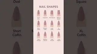 Nail shapes 💅🏻#pinterestinspired #womenfashion #nails #fashionideas #aesthetic