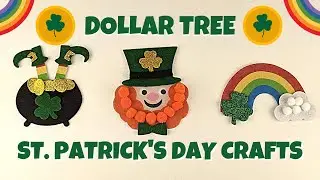 Dollar Tree - St. Patrick's Day Crafts!