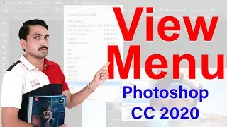 View Menu In Photoshop CC 2020