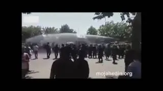Shapour, Isfahan, security forces  attack with water cannon