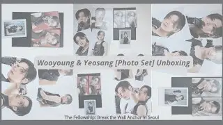 ATEEZ (에이티즈) Wooyoung & Yeosang [Photo Set] UNBOXING | The Fellowship: Break the Wall Tour