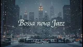 3 HOURS Happy Christmas Bossa Nova Jazz 🎄카페에서 듣기좋은 신나는 크리스마스 보사노바 재즈 플레이리스트