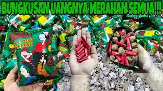 VIRAL!!! BUNGKUSAN UANGNYA MERAHAN SEMUA!!! UNBOXING CIKI POPEYE BERHADIAH UANG