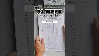 Save &pound;1378 | 52 Week Challenge #savingschallenge #52weekchallenge #savingmoney #savings
