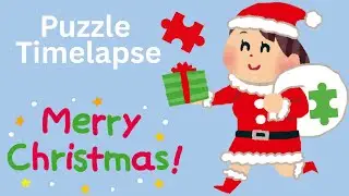 I wish you all a Merry Christmas!!! Galison Jigsaw Puzzle Timelapse