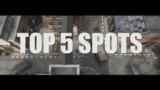 CoD WW2 - Top 5 London Docks SnD Spots (Tips & Tricks)
