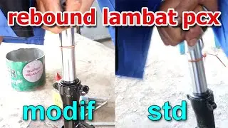 Testing Rebound lambat Pcx