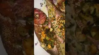 Stuffed Red Snapper