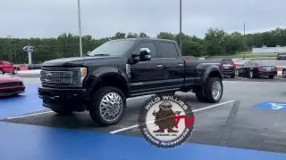 Ford F450 Platinum American Force Akins Wild Willies Dually DRW