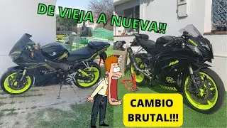 TRANSFORMACIÓN / ADAPTACIÓN YAMAHA YZF R6 2005 A 2008-2012-2015 | R6 estética perfecta y barata