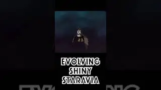 Evolving Shiny Staravia in Pokemon Legends Arceus