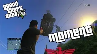 GTA V Online Moment with Bloodeagle33(Swing Set Glitch Moments, Crazy Man)