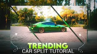 Trending Split ✌️ Cutout Car Edit | Capcut Full Tutorial | @TheMotionVerse 
