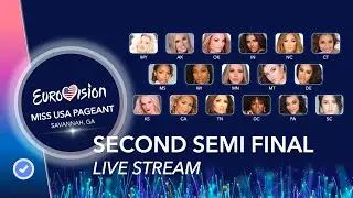 Miss USA 2020 - Second Semi Final (Eurovision Style)