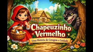Chapeuzinho Vermelho: Uma História de Coragem e Cuidado