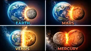 Earth vs Mars, Venus & Mercury | Universe Sandbox