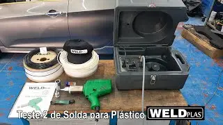 1864 Teste-2 de Solda para Plástico WeldPlas