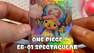 Opening 4x EB-01 One Piece TCG Boxes!  (Japanese)