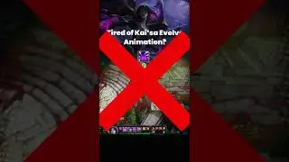 How to skip Kai'Sa Evolve Animation #shorts