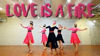 Love is a Fire by Min LineDance/Intermediate waltz Level/1급5번