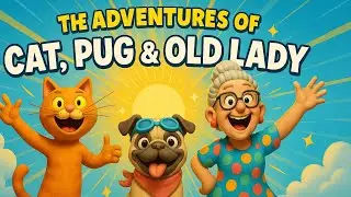 The Adventures of Cat, Pug and Old Lady!