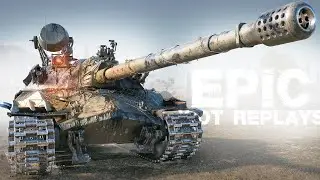 Epic 🎬 WoT Replays / T-100 LT / EBR / IS-7 / &Scaron;koda T 50 / Concept 1B