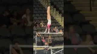 Cool combo from on bars from Addie Oiler Velez- 2023 HOPES Championships #hopeschamps2023