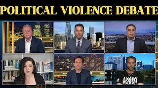 Right wing republicans still deny right wing violence on Piers Morgan, debate reaction