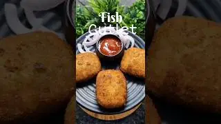Very Easy Fish Cutlet Recipe || Cutlet 😍#shorts #trending #cutlet #food #fish