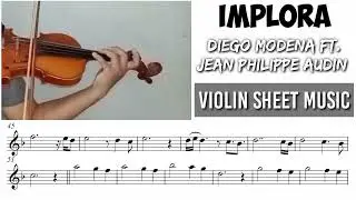 Free Sheet || Implora - Modena & Audin || Violin Sheet Music
